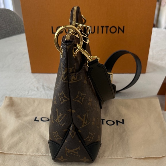 Louis Vuitton Odeon PM black monogram and gold hardware shoulder bag - Picture 8 of 11